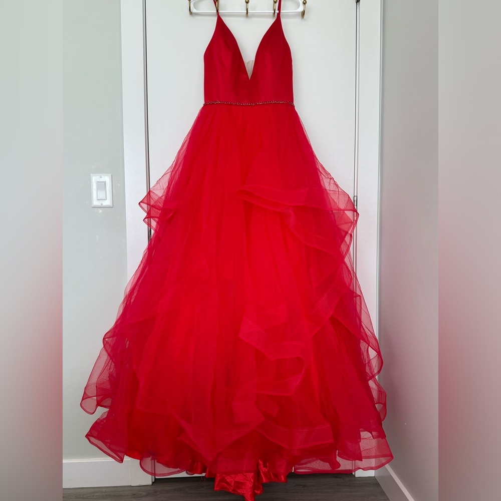 Red dress from Angela & Alison size 6